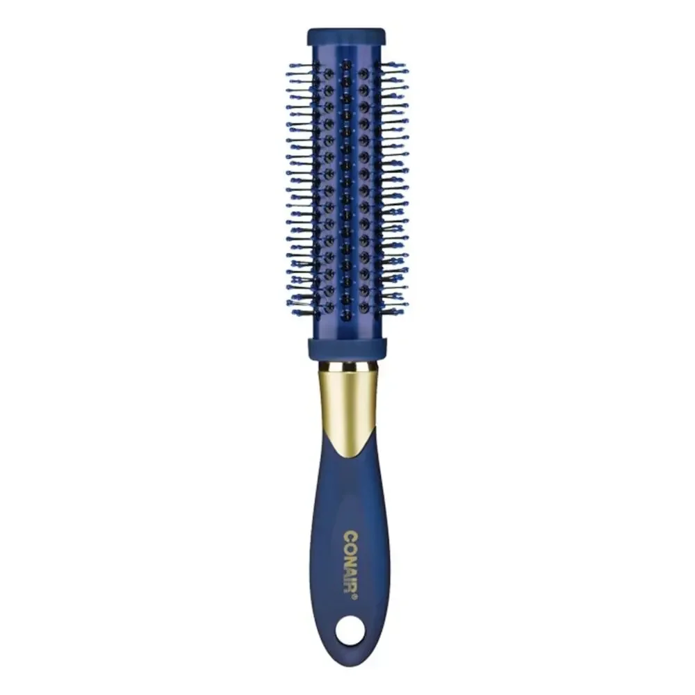 Conair Velvet Touch® Small Metal Nylon Round 3 Brushes bundle nwt
